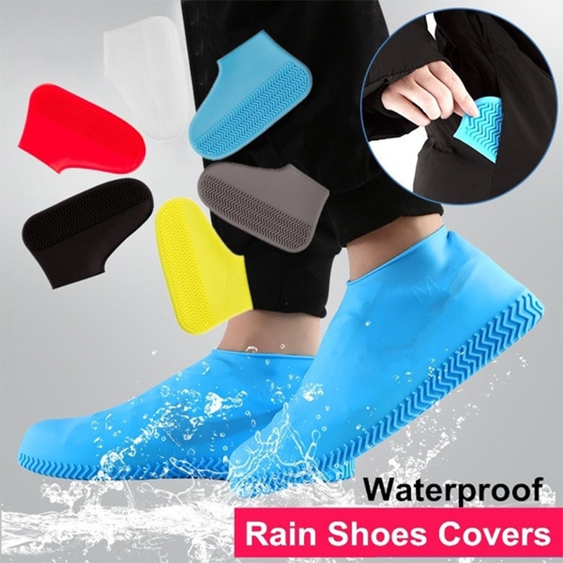 1 Paar Outdoor Sport Draagbare Waterdichte Regen Schoenen Covers Antislip Rubber Rain Boot Overschoenen S/M/L Schoenen Accessoires