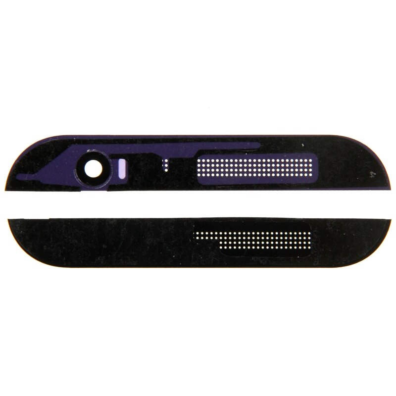 Front Upper Top + Unteren boden Glas Objektiv Abdeckung & Klebstoff für HTC EINS M8
