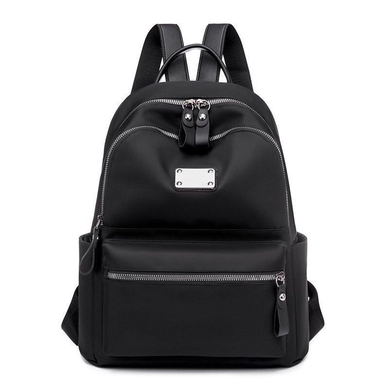 Backpack Shoulder Bag Back Backpack Academy Bagpack Backpack Women Oxford Women's Backpack Girl Schoolbag Rucksack: black