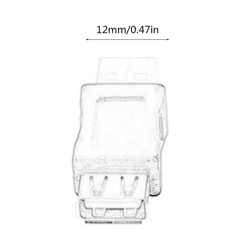 12Pcs Mini USB 3,0 OTG 5pin F/M Ladegerät Adapter Konverter USB Männlichen zu Weiblichen Micro USB Adapter power Bank Kabel