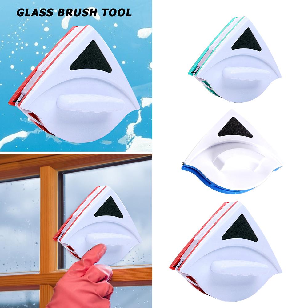 Portable Home Window Wiper Glass Cleaner Tool Double Sided Magnetic Brush Glass Cleaning Brush for Home Window Cleaner