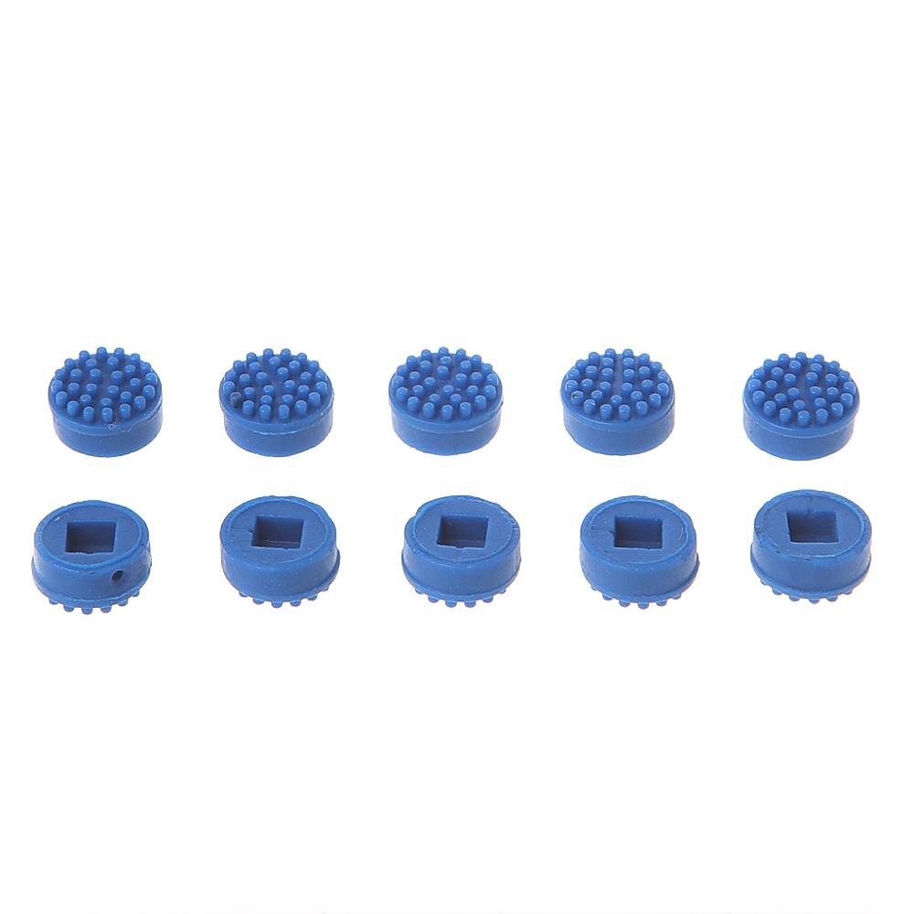 10Pcs Trackpoint Pointer Muis Stok Punt Cap Voor Dell Laptop Toetsenbord: Blauw