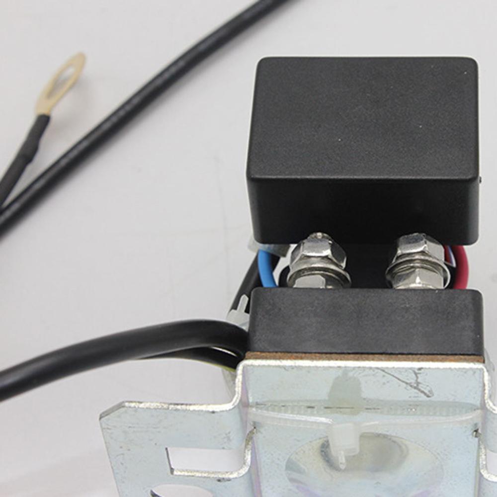 200A Dual Battery Isolator Relay Start On/Off Battery Emergency Switch Controller 12V Universal For Car Power Split Charging