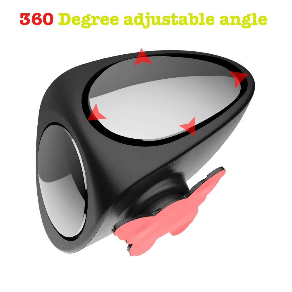 Double Mirror for blind zone on regular car side mirrors, dead zone mirror, spherical car mirror