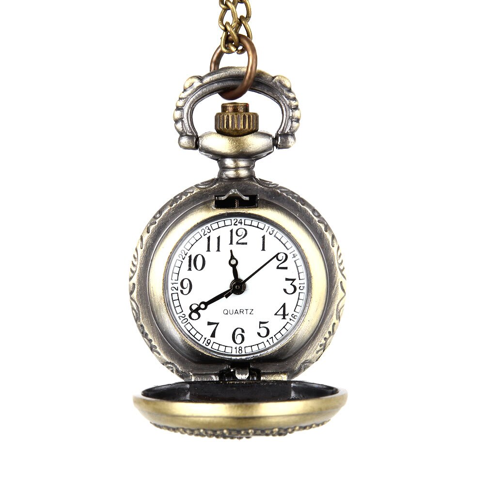 Double-sided hollow quartz watch