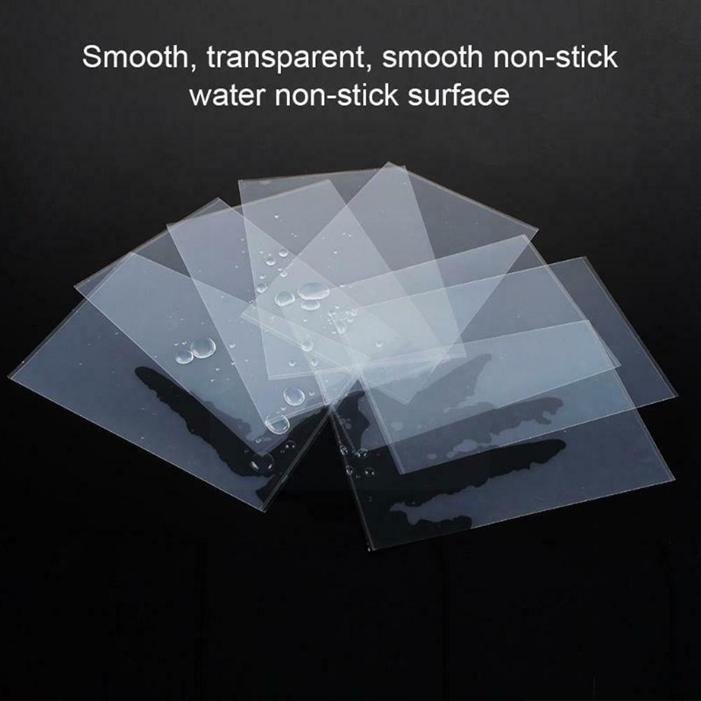 5Pcs Fep Film Voor 3D Printer Release Film Licht Hechting Film Corrosie Fep Transmissie 0.15Mm Weerstand Film Licht cast