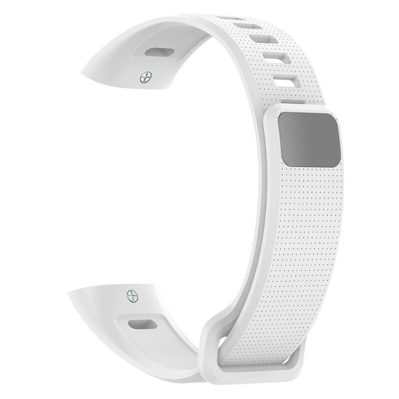Bobo Cinturino Di Ricambio In Silicone Per Huawei Honor Band 2/2 Pro - Nero Con Viti E Cacciavite - 2
