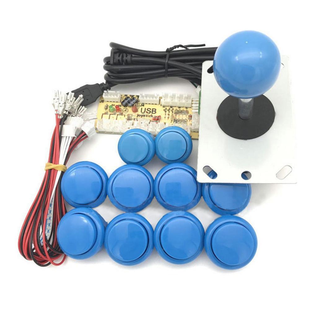 mobiletto porticato kit FAI DA TE Ritardo zero porticato Macchina del Gioco Accessori USB Del computer rocker patata fritta Circuito Bordo di Giochi porticato Forniture