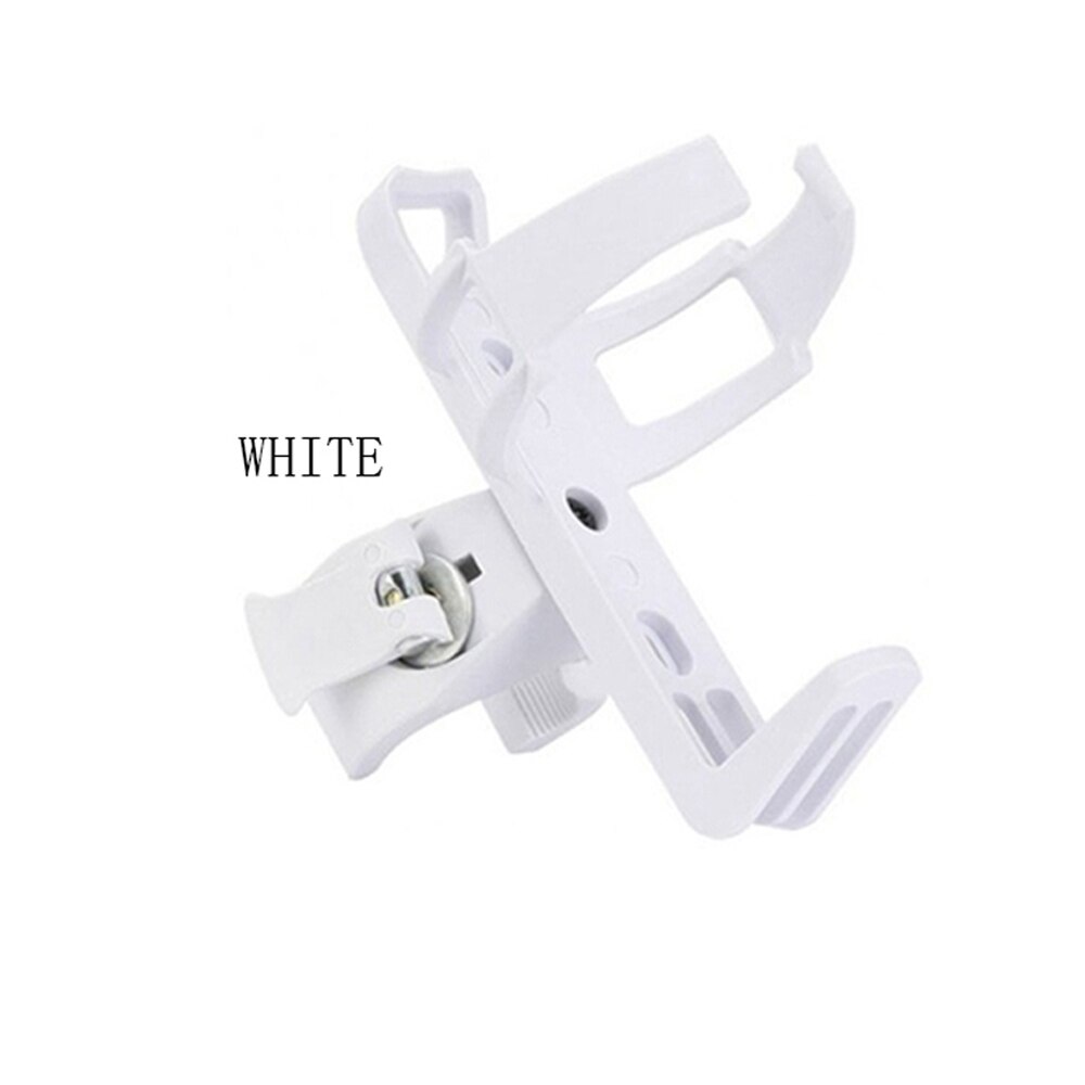 MTB Bike Road Bike Bottle Cage bike bicycle plastic steel quick-release Cycling Bicycle Water Bottle Cage Bottle Holder: white