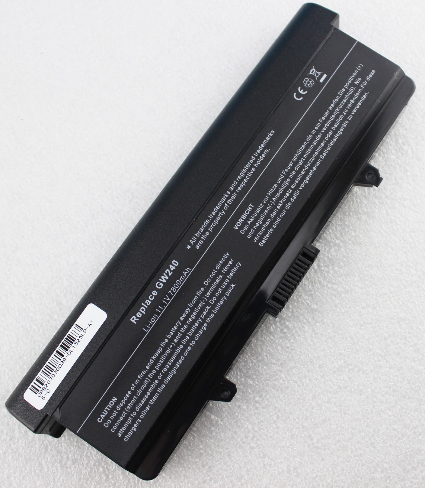 9cell Battery for Dell Inspiron 1525 1526 1440 1545 1546 1750 laptop GW240 X284G RN873 XR682 GW241 XR693 HP277 XR694 HP297 XR697