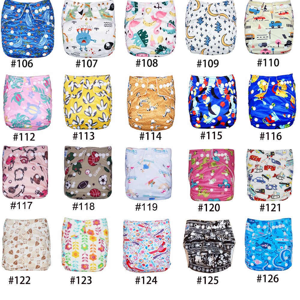 Mijn Keuze Baby Herbruikbare Luiers 10 Stks/pak Wasbare Baby Luiers Pocket Ecologische Luier Babyland Doek Luier Voor 3-15kg Baby