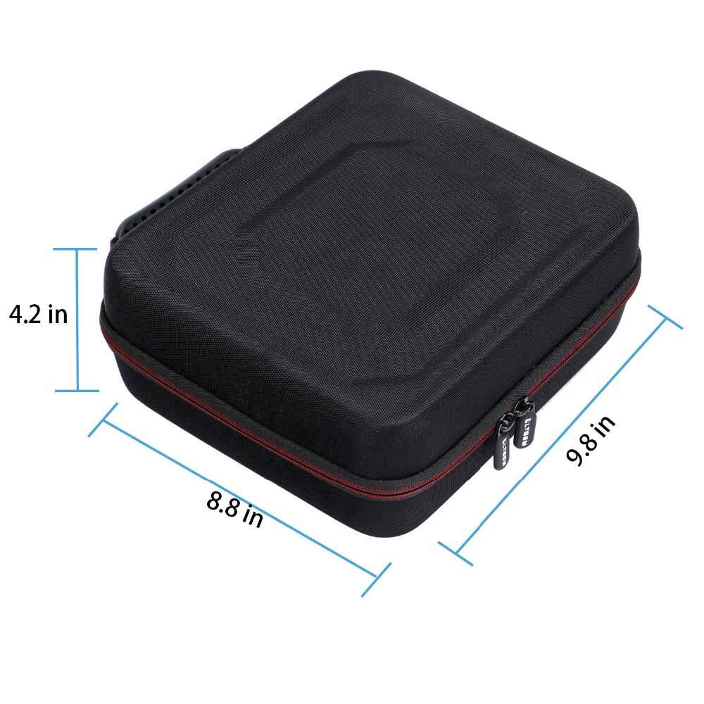 Ltgem eva hardt etui til kanon selphy  cp1200 &  cp1300 trådløs kompakt fotoskriver - reisebeskyttende bæreveske