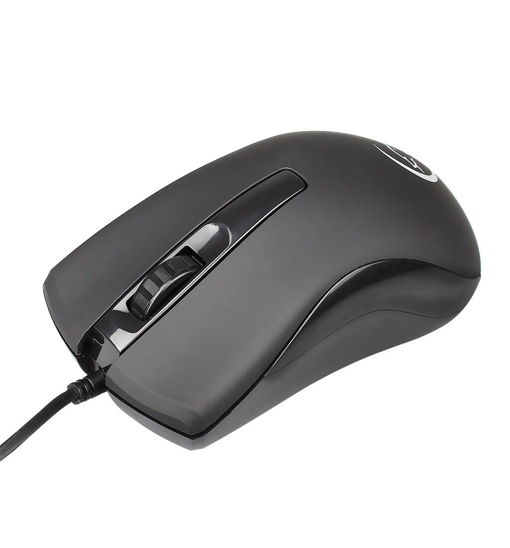 Low Noise Wired 2400DPI Optical USB Ergonomic Mouse Portable Ergonomic Computer Silent PC Laptop Mouse