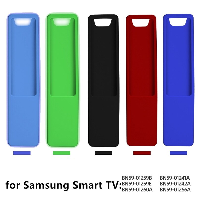 Kleurrijke Silicone Remote Case Voor Samsung Smart Tv Afstandsbediening Cover Waterproof Shockproof Case Voor BN59-01241A BN59-01260A