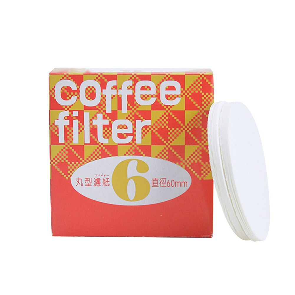 1 sæt dryppapir kaffefilter  v01 v02 101 102 103 no.6 no.9 kaffesipose tilbehør til espresso-te: Nr. .6
