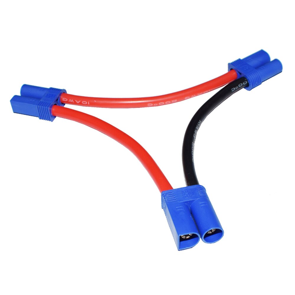 1pc EC5 Series Connector with 10awg Wire/Series Battery Adapter for Losi/E-Flite(B101-1)