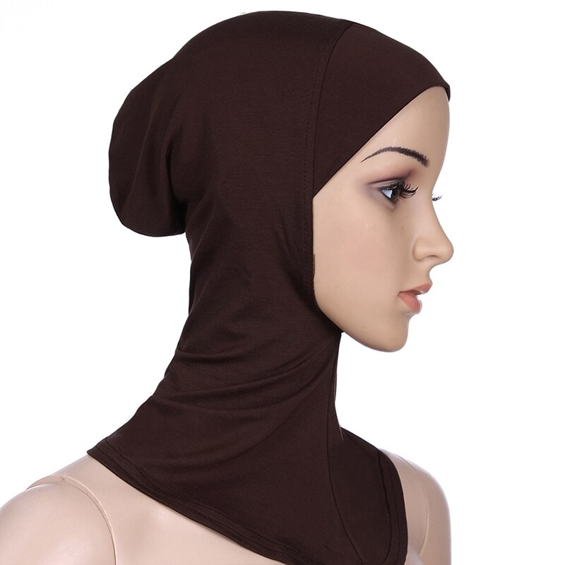 Foulard musulman pour femmes, voile, Hijab, foulard, turban, chapeau islamique: 16