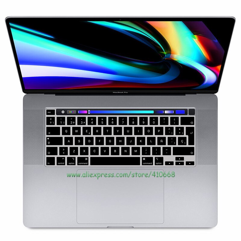 Spanien Russische Französisch EU Geben Englisch Layout Tastatur Abdeckung Haut Für Macbook Profi 13 16 zoll & A2251/ A2289 A2141 Modell