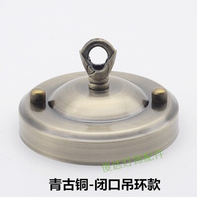ceiling cover plate hook pendant lamp decoration metal accessories chandelier Parts Vintage Ceiling Holder For Light Fitting: 8