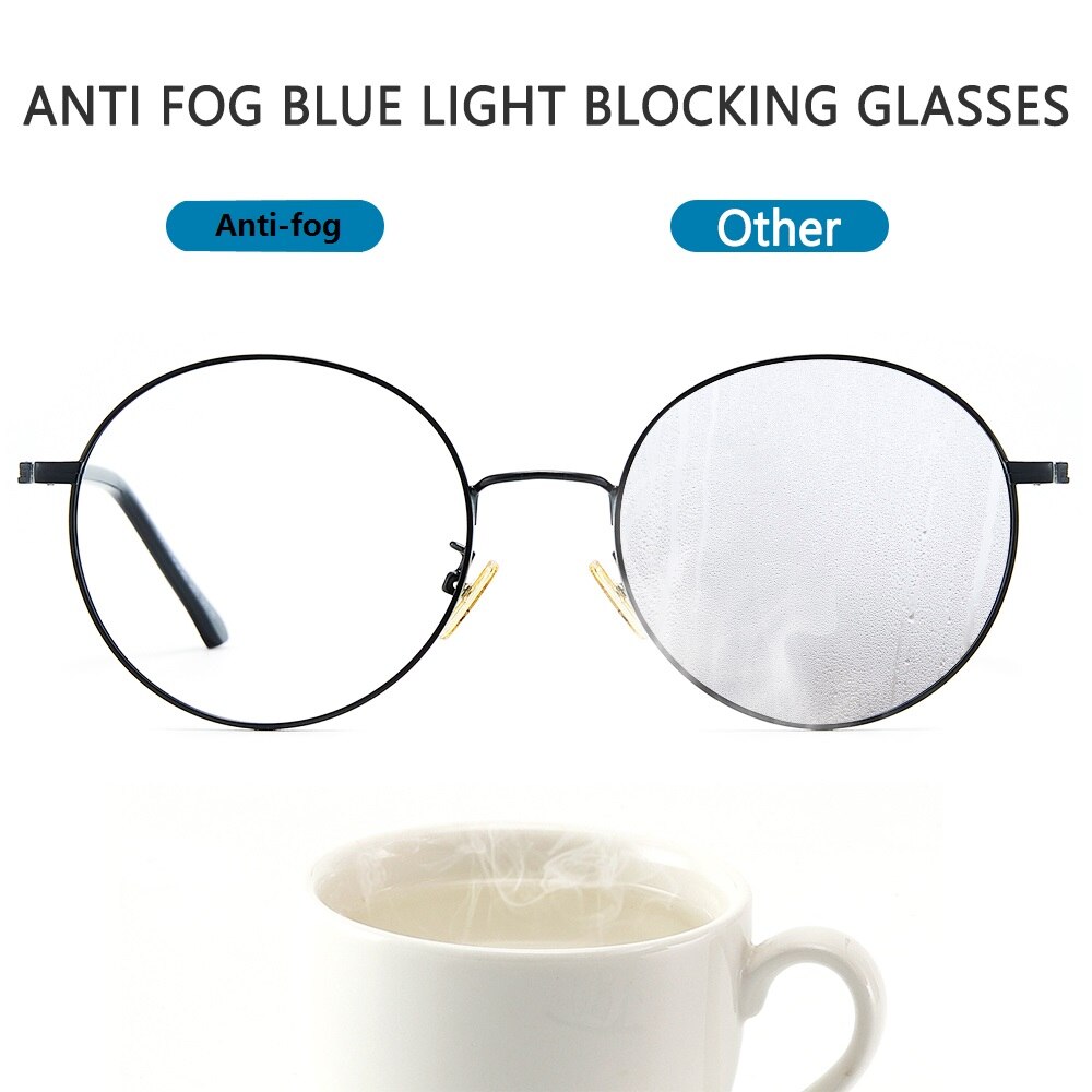 Anti Fog Lens HD Prescription Optical Lenses Myopia Hyperopia Cold Outdoor Defogger Glasses Fogging Eyeglasses Eyewear Reading