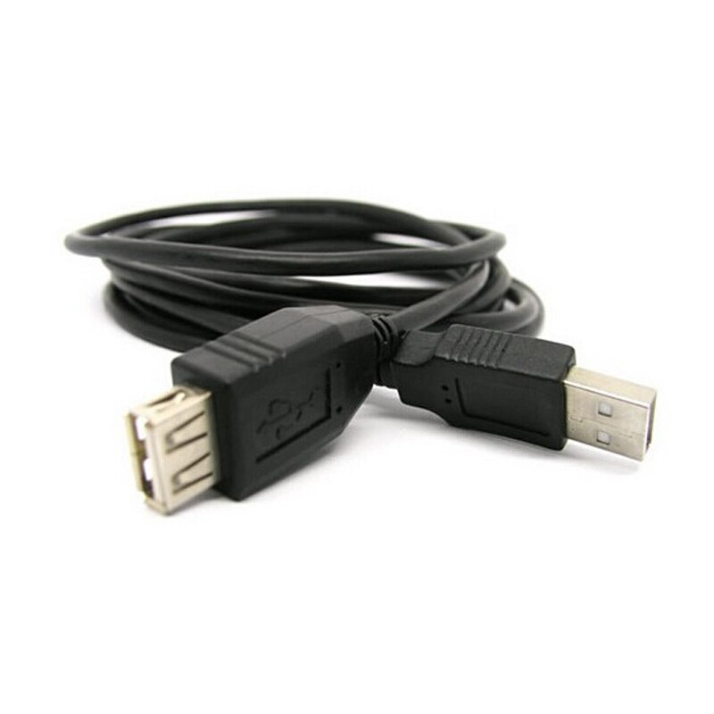 USB 2,0 Verlängerung Super Geschwindigkeit Daten Kabel Typ A Stecker auf Typ A Buchse Verlängerung Super Geschwindigkeit Kabel USB kabel 60cm Schwarz: Ursprünglich Titel