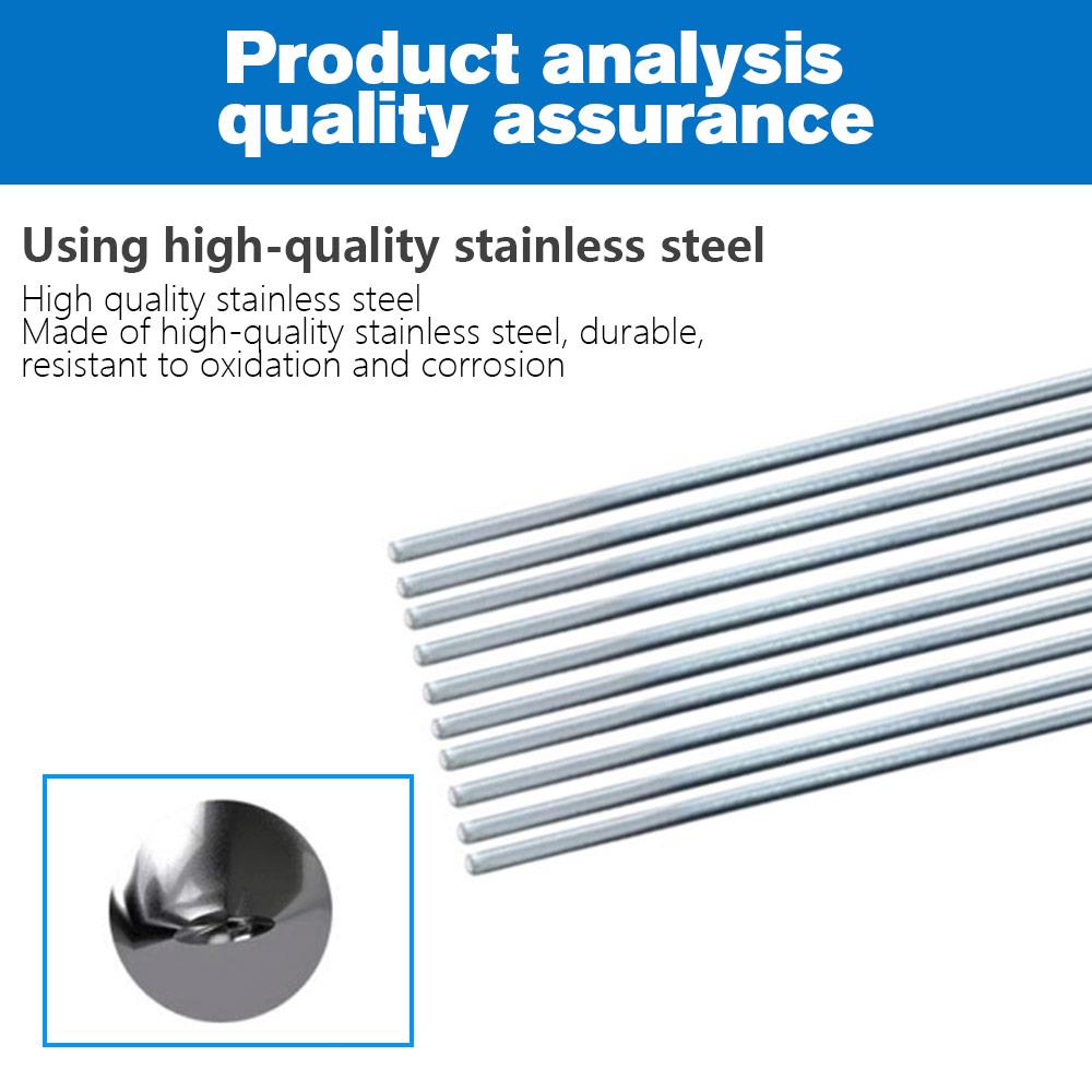 316L fil de soudure d'acier inoxydable bâtons de soudure baguette de soudage en Aluminium pratique robuste basse température câble PCB électricien