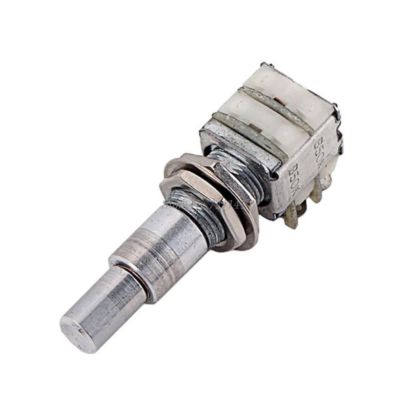 Potentiometer For Guitar Bass Mini Dual Pots Stacked Concentric Potentiometer Center Detent B50K &Whosale