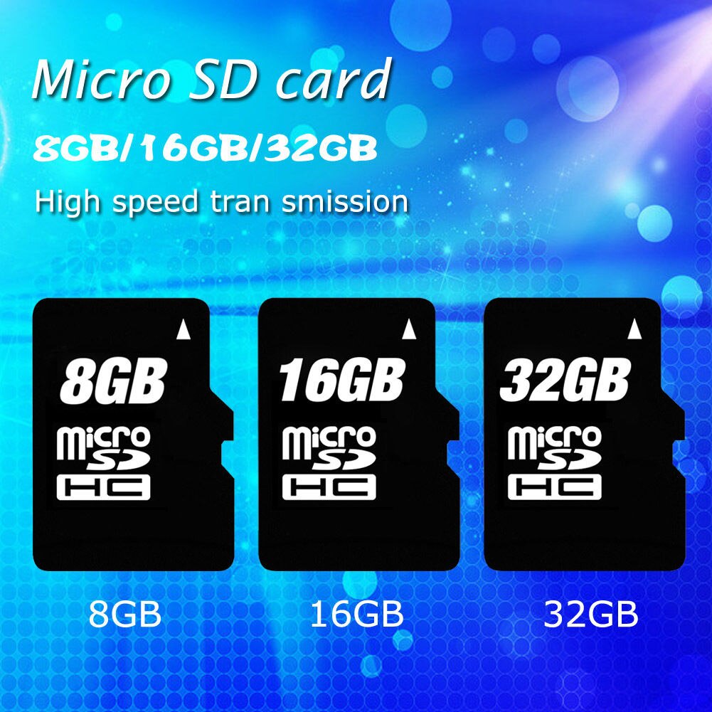 Micro sd kort 4gb 8gb 16gb 32gb sdhc klasse 10 tf hukommelse til mobil tablet gps kamera