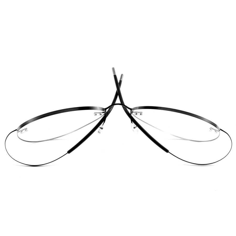 Summer Transition Sunglasses Titanium Photochromic Glasses Frame Men's and Women's Chameleon Eyeglasses