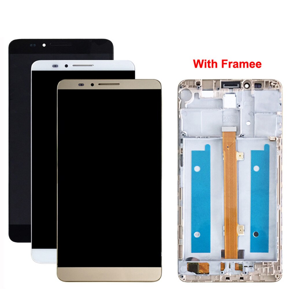 Per Huawei Mate 7 Display LCD con Touch Screen Digitizer di Ricambio Per Mate 7 MT7-TL10 LCD Con Cornice