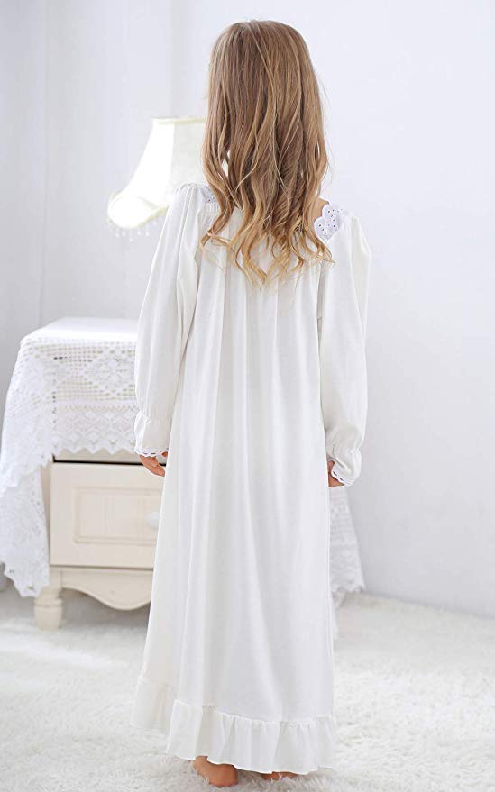 Baby Meisje Kleding Nachtjapon Prinses Slaap Shirts Nachthemden Pyjama Kerst Jurk Nachtkleding Kinderen Voor 3-12 Jaar