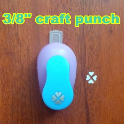 8 Mm Moeite Besparen Diy Dunne Eva Foam Puncher Papier Card Cutter Scrapbooking Mini Kleine Gat Craft Punch Cirkel Beer vorm: 4 hearts