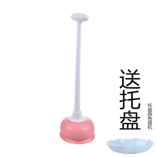 Ventouse en caoutchouc ventouse Drain Buster pompe de toilette outil de nettoyage ventouse toilette débloquer Wc Verstopft maison articles DE50MTX: Pink