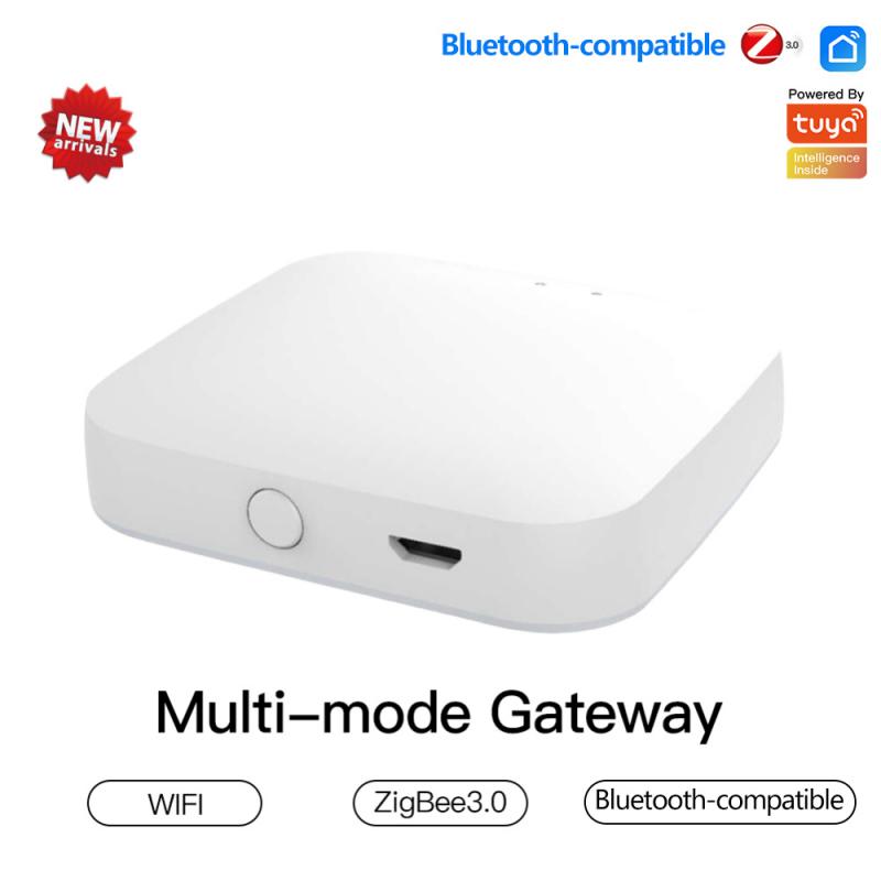 Tuya zigbee 3.0 smart multi-mode gateway hub wifi/bluetooth/zigbee gateway tuya smart home bridge fungerer med google home alexa: 04