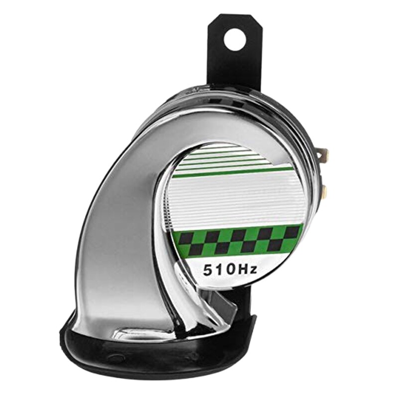 Klaxon Sirène Raid Aérien 12V Gris - Pour Voiture, Camion, Moto - Son Puissant Années 50 - Neuf