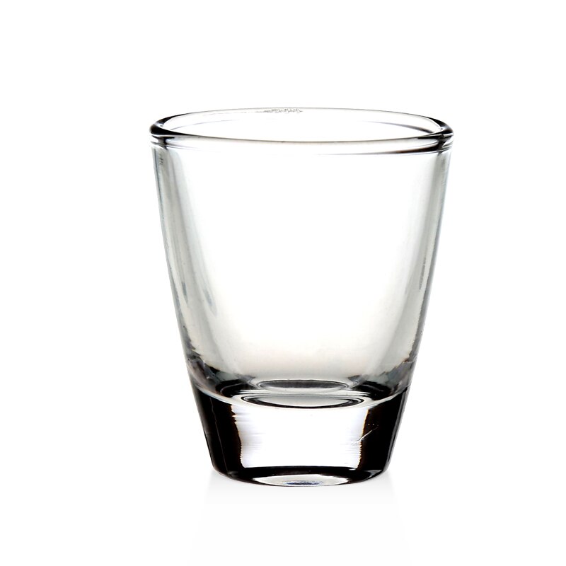 6 stk / sæt 25ml klart tyk base shot glas sæt hjem bar mini vin kopper 0.87oz til so-ju saki