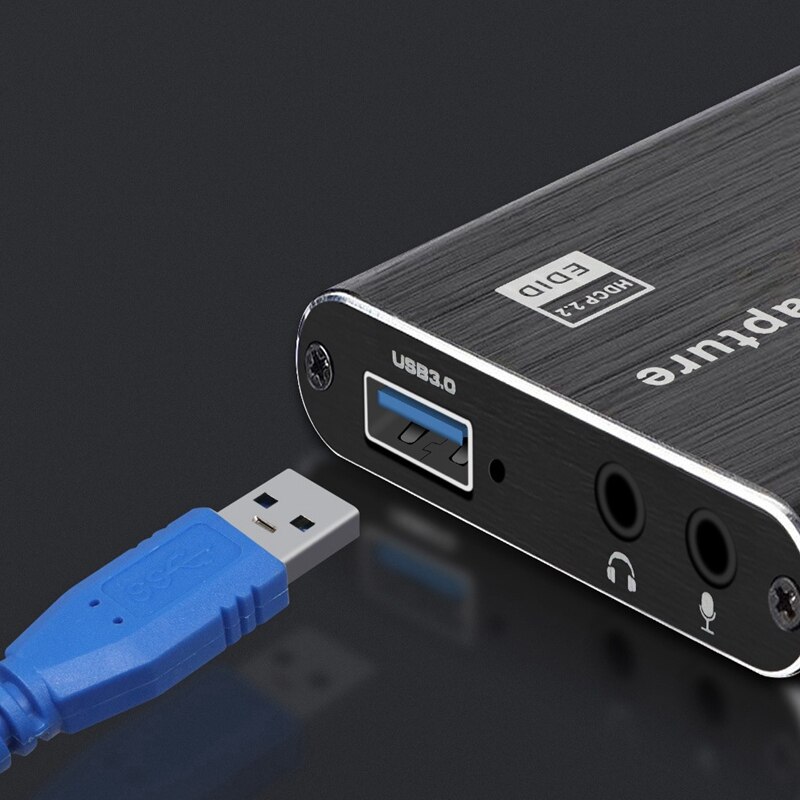 Usb3.0 Video Capture Card Obs Recorder 4K60Hdmi Capture Card Usb Naar Hdmi Converter