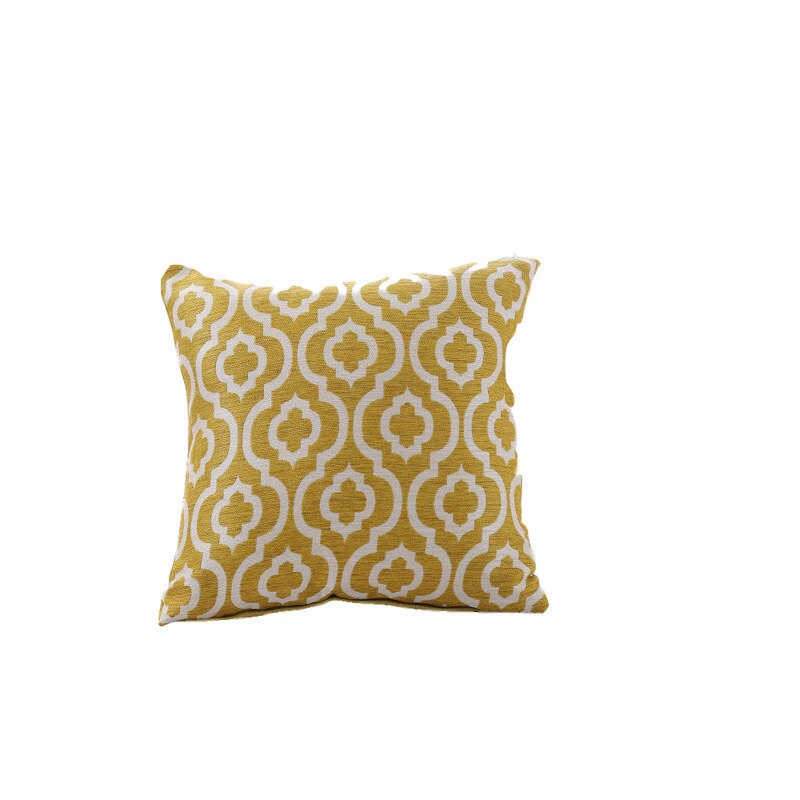 45x45cm Linen Cojines Decorative Para Sofa Geometry Pillow Covers Decorative Pillow Cover For Living Room The Plaid Pillows