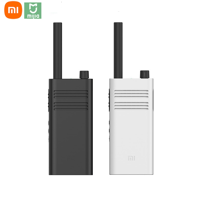 Original Xiaomi Mi Mijia Walkie Talkie Lite Civil 5Km Intercom Outdoor Handheld Mini Radio Talkie Walkie Work for Mihome app