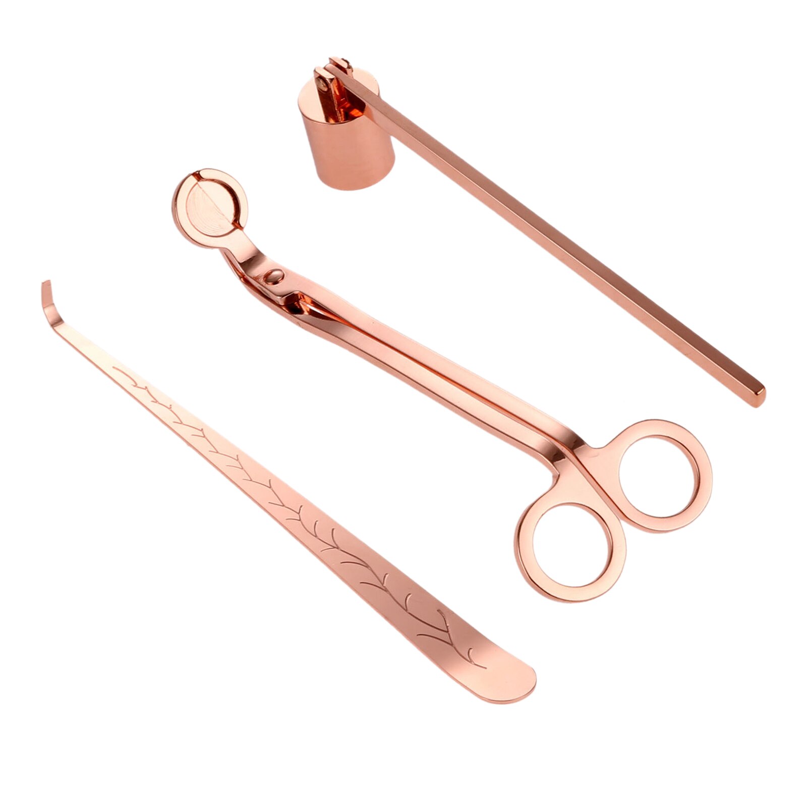 3 Stks/set Kaarsendover Trimmer Haak Rvs Kaars Schaar Wieken Dipper 4 Kleuren Kaars Accessoires