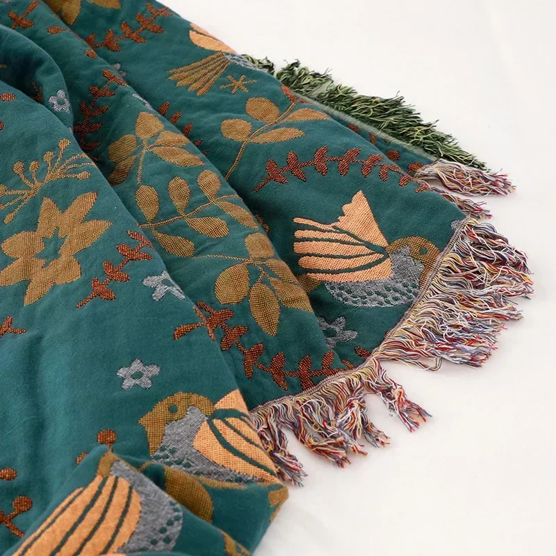 Couverture Japonaise Confortable en Coton, pour Lit, Randonnée, Hôtel, Serviette Universelle, Quatre Saisons