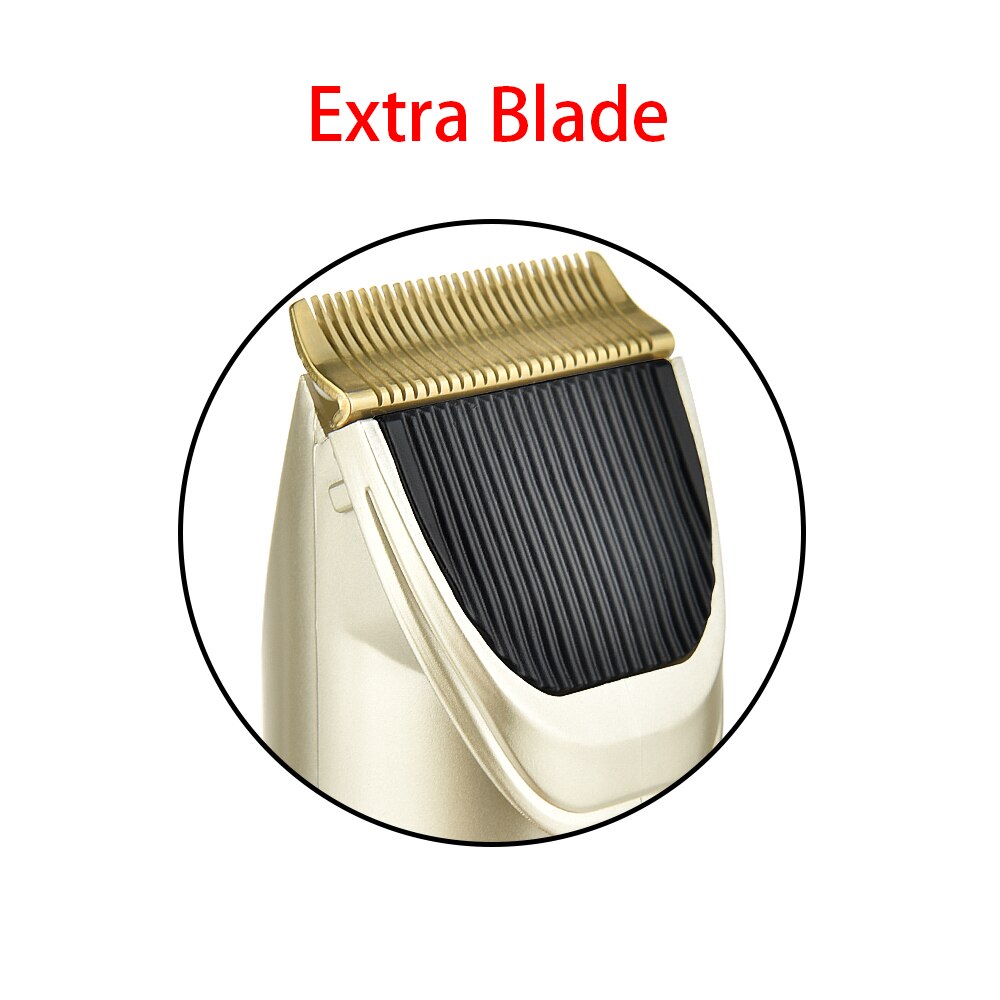 Rechargeable Pet Trimmer Cordless Pet Dog Hair Trimmer Comb Tool Pet Hair Clipper Cutter Pets Dog Grooming Machine: Extra Blade