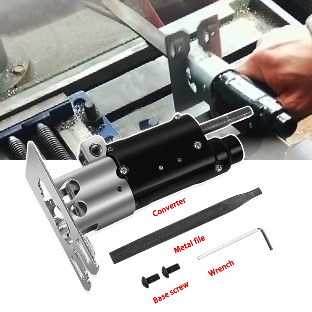 Multifunction Reciprocating Saw Adapter Electric Drill Modified Electric Saw Hand Tool Wood Metal Cutter Saw Attachment Adapter