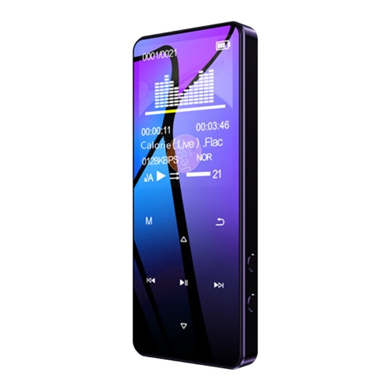 Draagbare Touch Screen Speaker Fm Radio Oortelefoon Draagbare MP3 Mini Muziekspeler T3LB