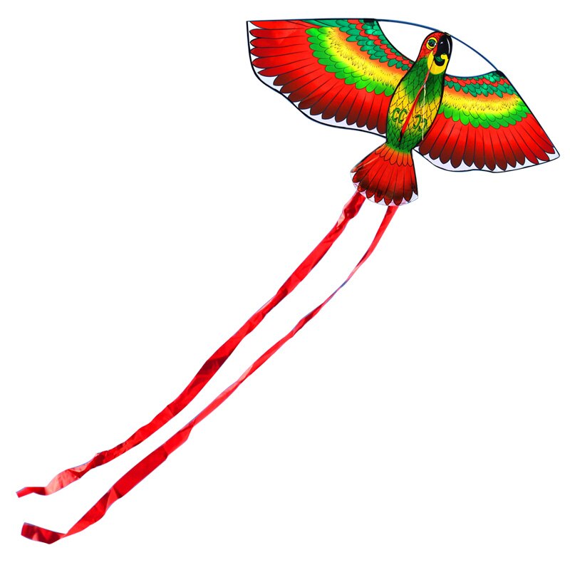 Outdoor Fun Sports 110cm/43inches Parrot Kite/ Animal Kites With Handle & Line Good Flying