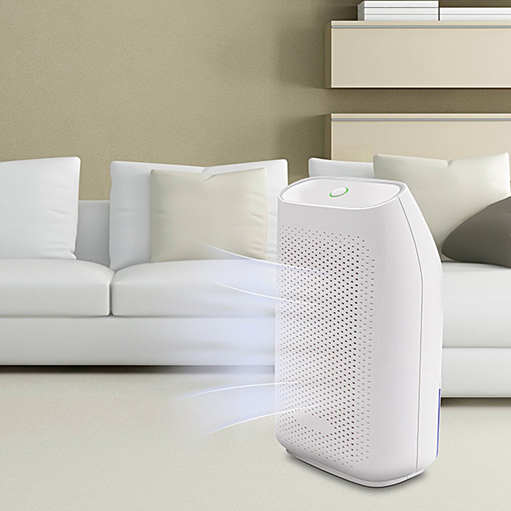 Ultra Quiet Moisture Absorbing Air Dryer for Wardrobe Home Use Electric Mini Semiconductor Dehumidifier with 700ML Water Tank