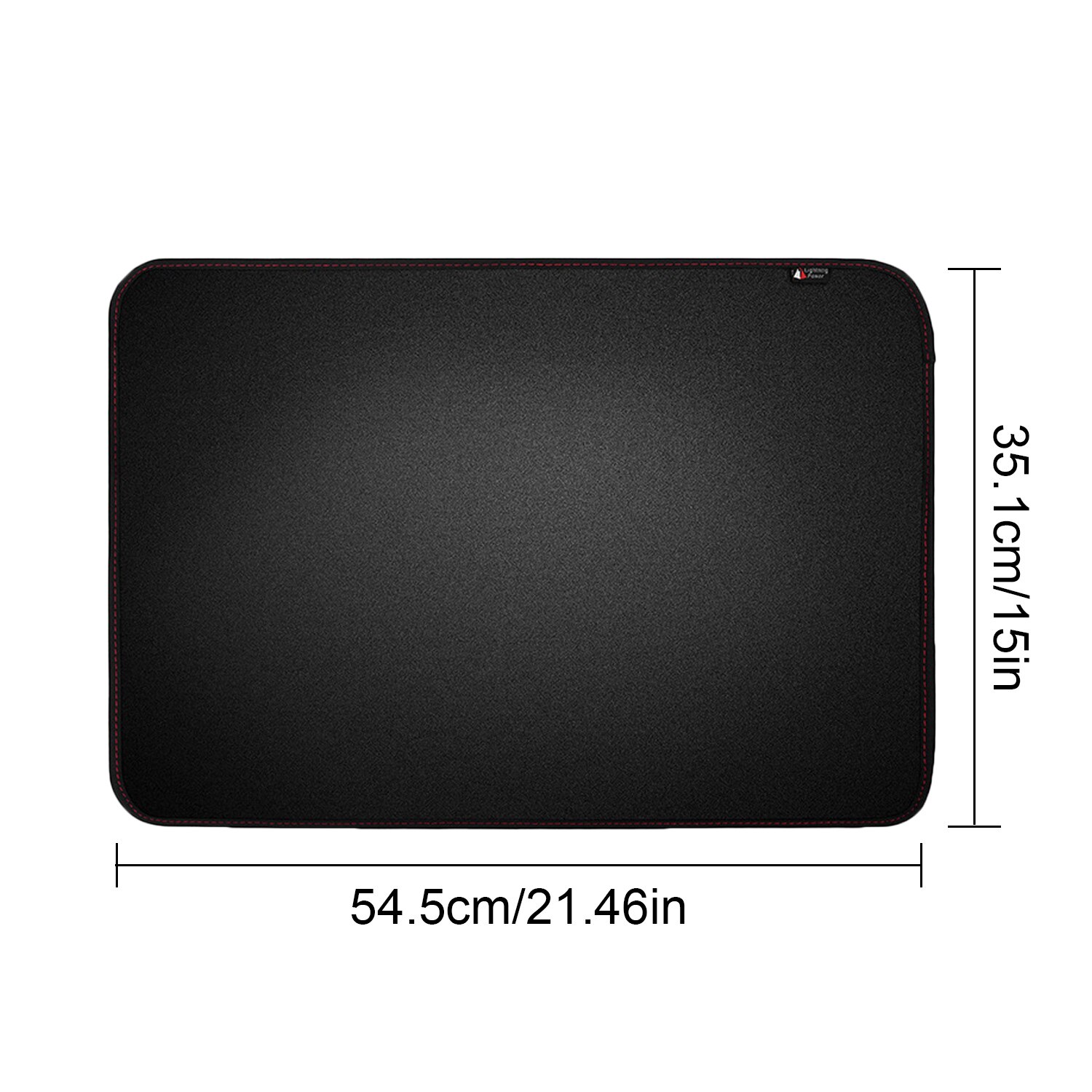 Vandtæt støvtæt coverbeskytter med lommer til 21 tommer apple imac lcd-skærm computerskærm sort polyester støvcover