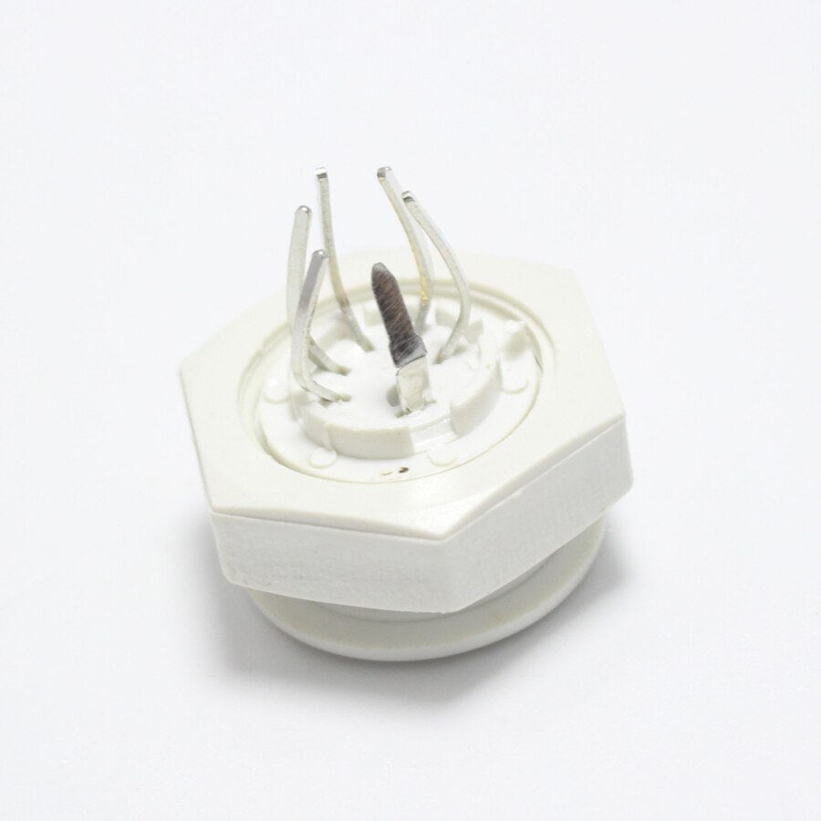 1 stk din 5 -pin hunstik kabel stik adapter panel montering lodde chassis stik forniklet hvid grå sort