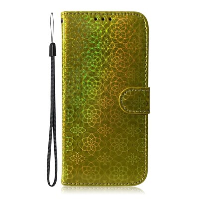 Wallet Case For Samsung Galaxy A40 SM-A405FM Case Flip Cover Wallet Phone Case For Samsung A 40 SMA405F PU leather Book Cover: Gold