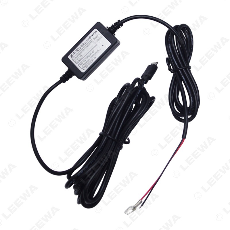 12V giro 5 v Puerto usb samsung tacógrafo solo línea Buck con protección de bajo voltaje de línea oscura